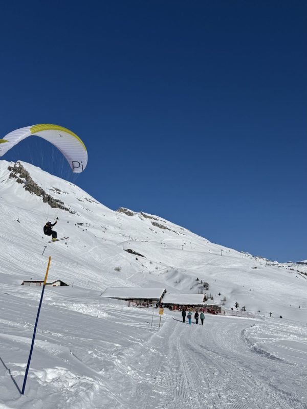 vol et ski anzère 2